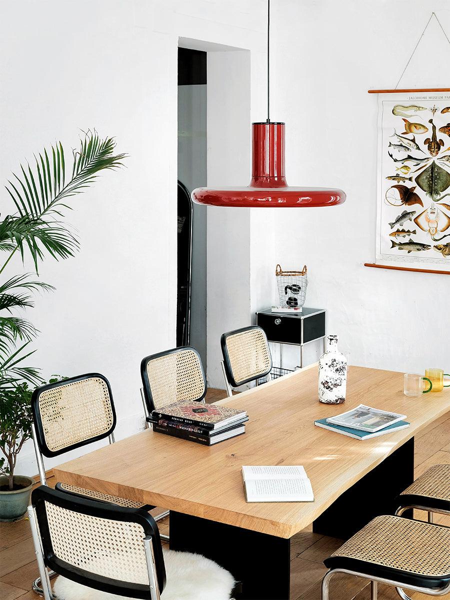 Seloz Pendant Lamp Aluminum Cylinder Disc Industrial