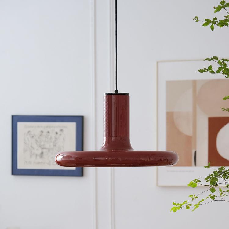 Seloz Pendant Lamp Aluminum Cylinder Disc Industrial