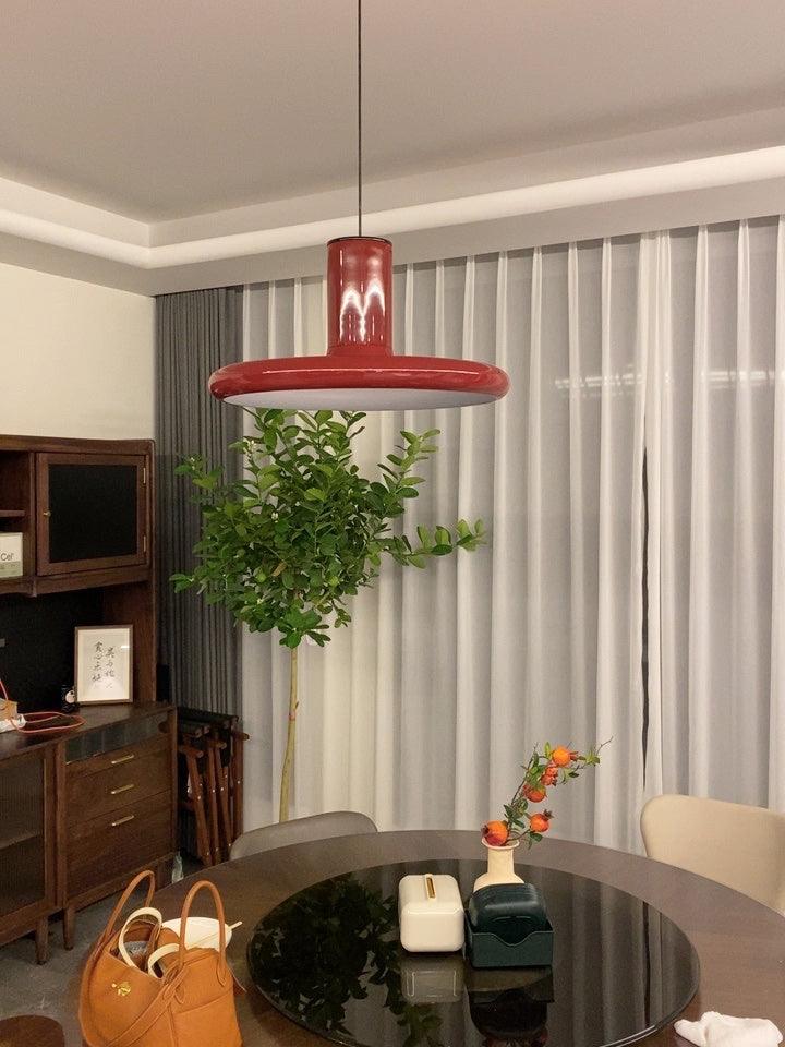 Seloz Pendant Lamp Aluminum Cylinder Disc Industrial