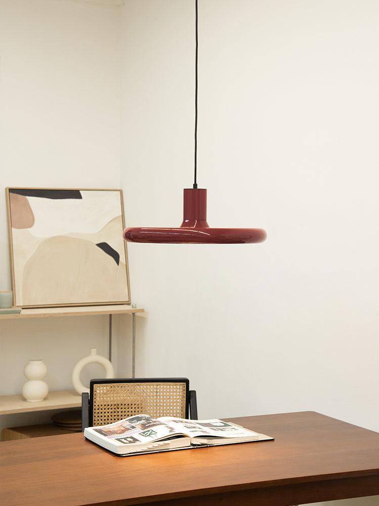 Seloz Pendant Lamp Aluminum Cylinder Disc Industrial