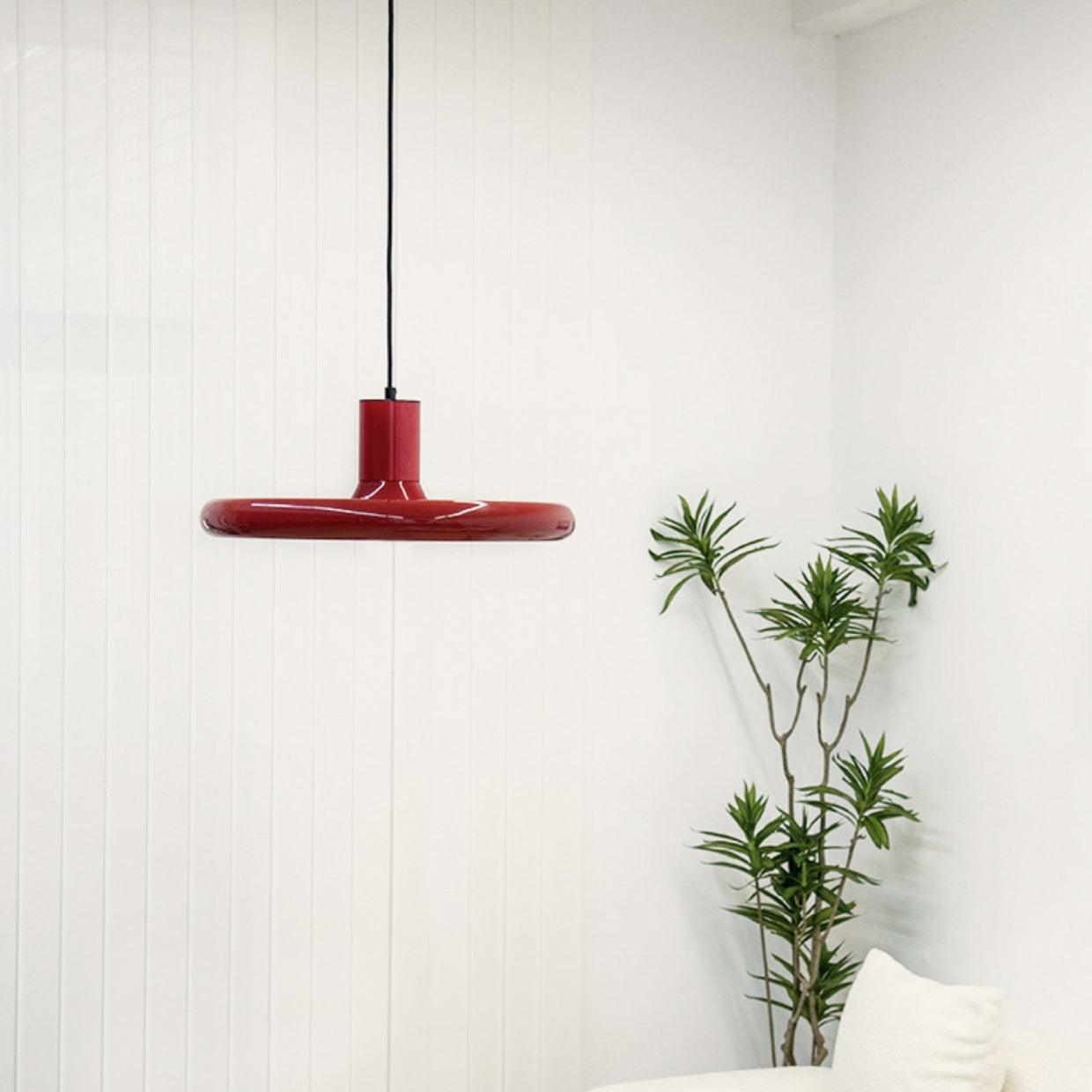 Seloz Pendant Lamp Aluminum Cylinder Disc Industrial