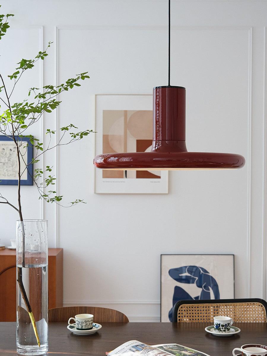 Seloz Pendant Lamp Aluminum Cylinder Disc Industrial