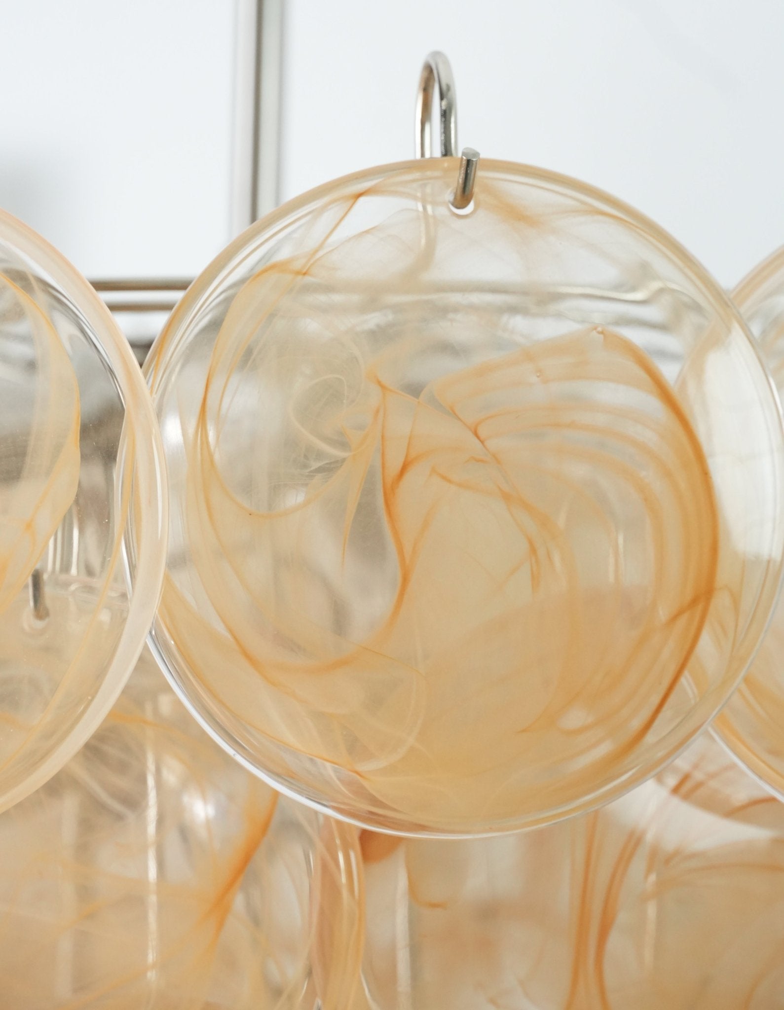 Celisira Chandelier Murano Glass Disc Classic