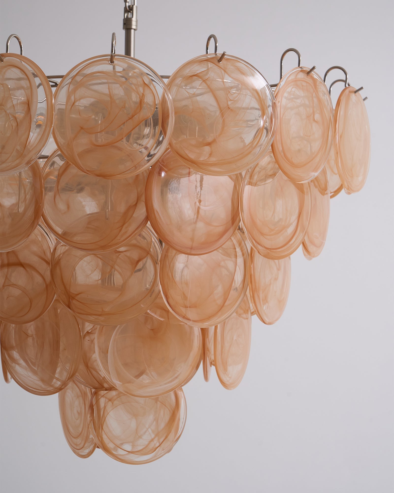 Celisira Chandelier Murano Glass Disc Classic
