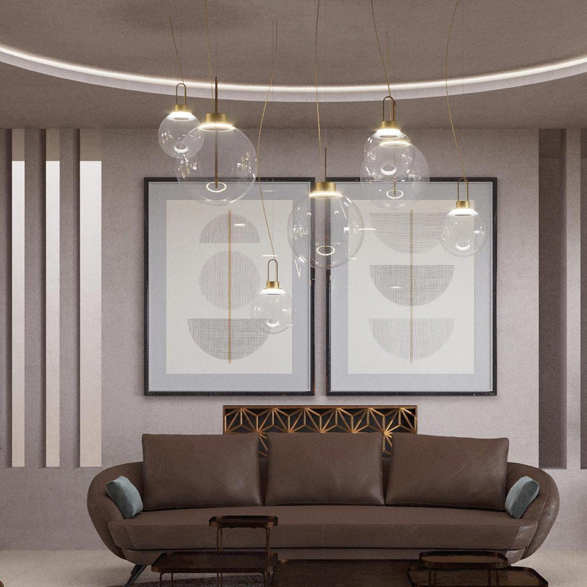 Veloenne Chic Orb Pendant Lamp