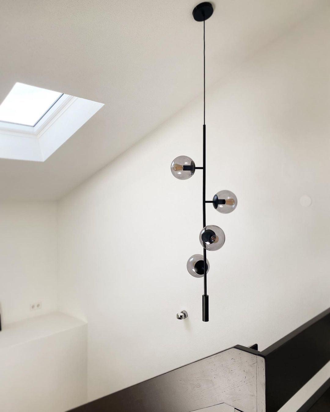 Erevia Brass & Glass Pendant Light