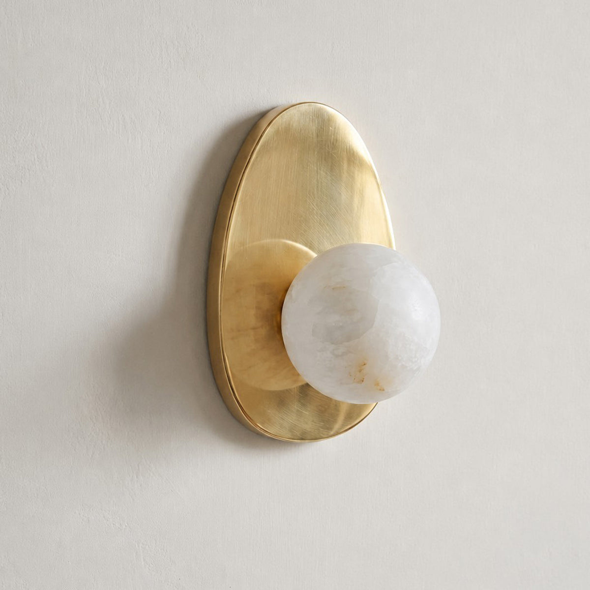 Orlisse Alabaster Wall Sconce