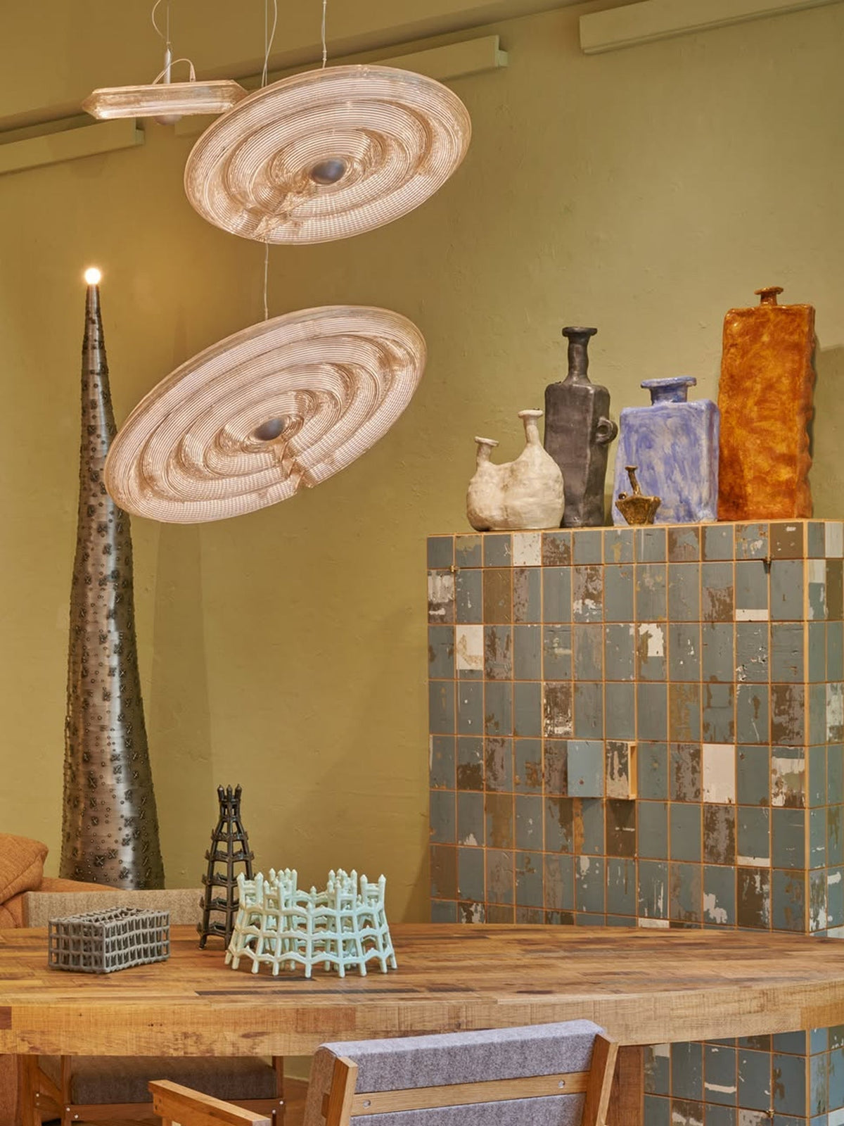 Ocrf Ripple Pendant Lamp