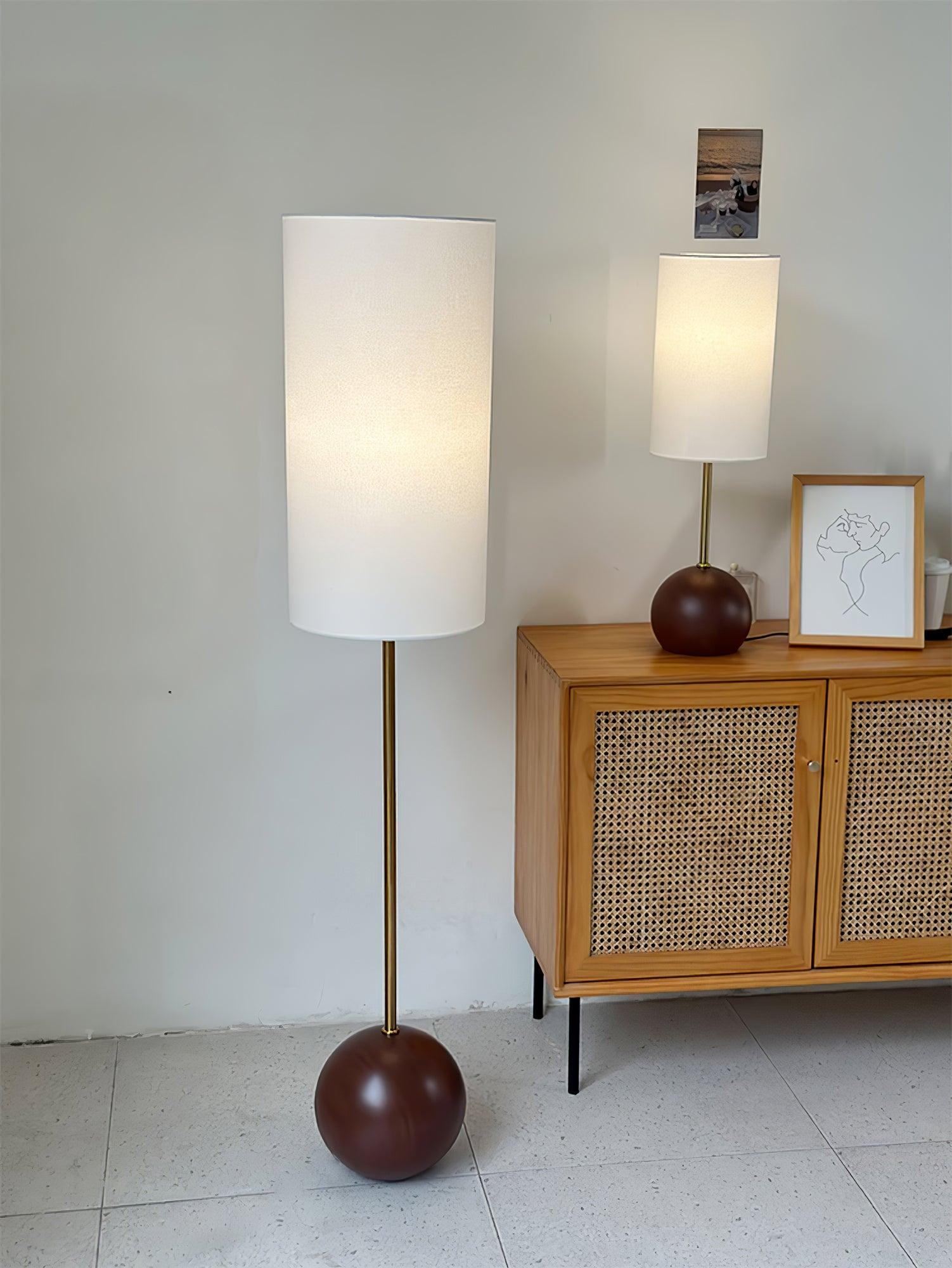 Cephaor Modern Fabric Floor Lamp
