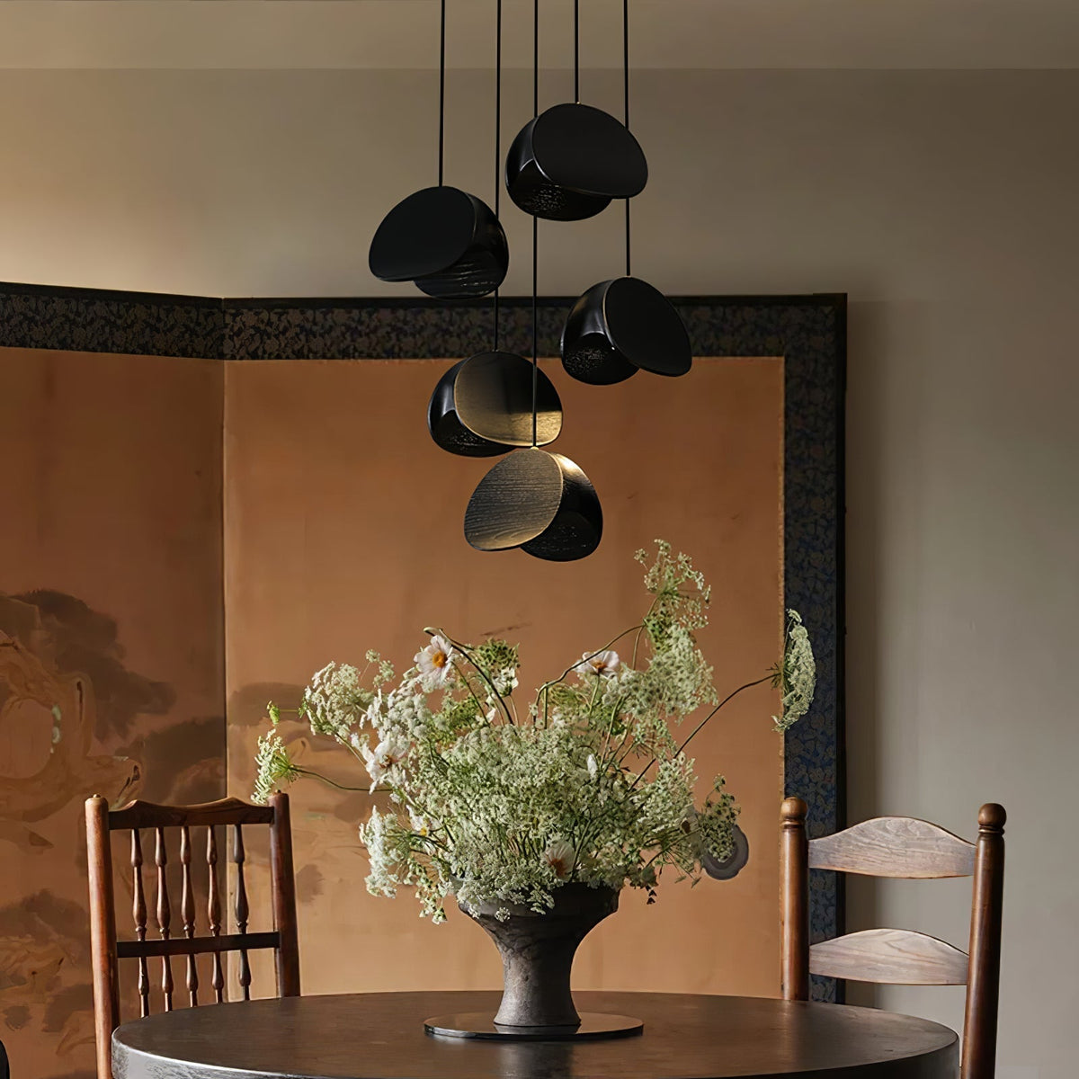 Tavro Minimalist Wood Pendant Light