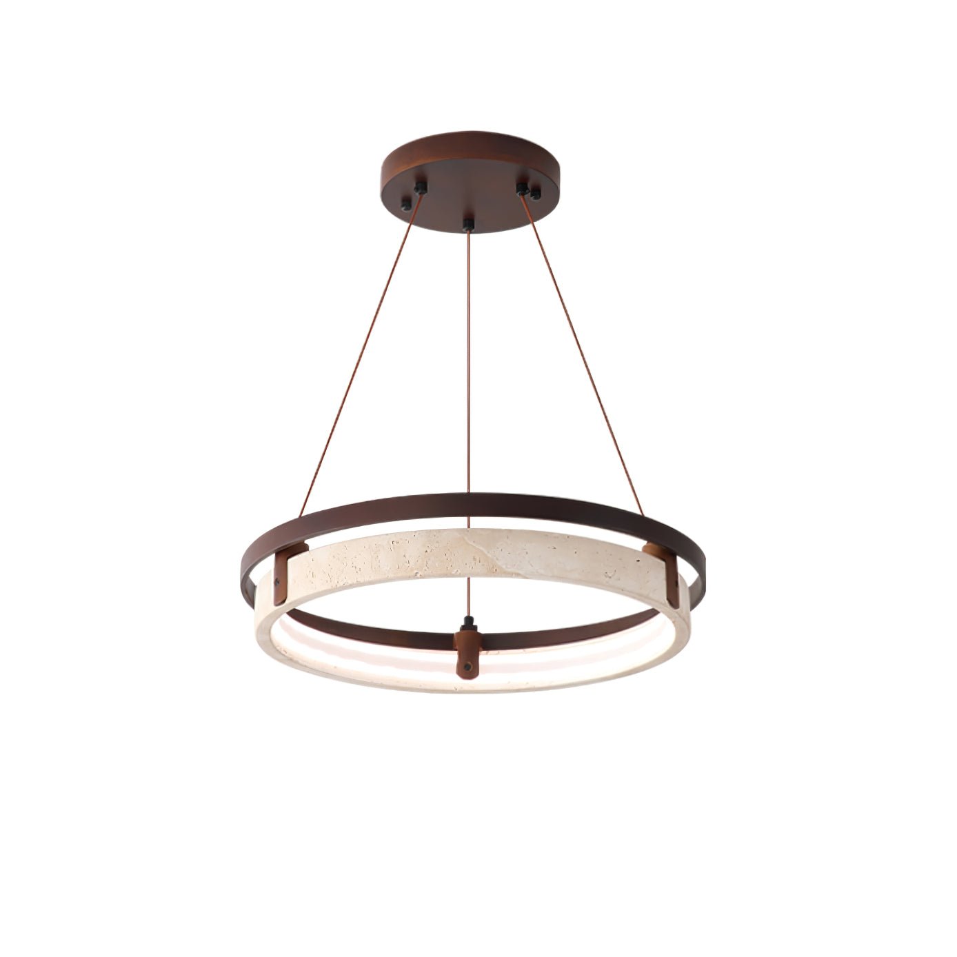 Veraearae Travertine Pendant Light - Neutral Decor