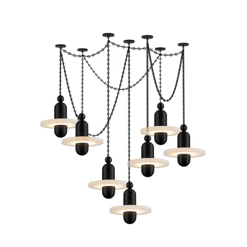 Hadrian Orbital Drift Chain Chandelier