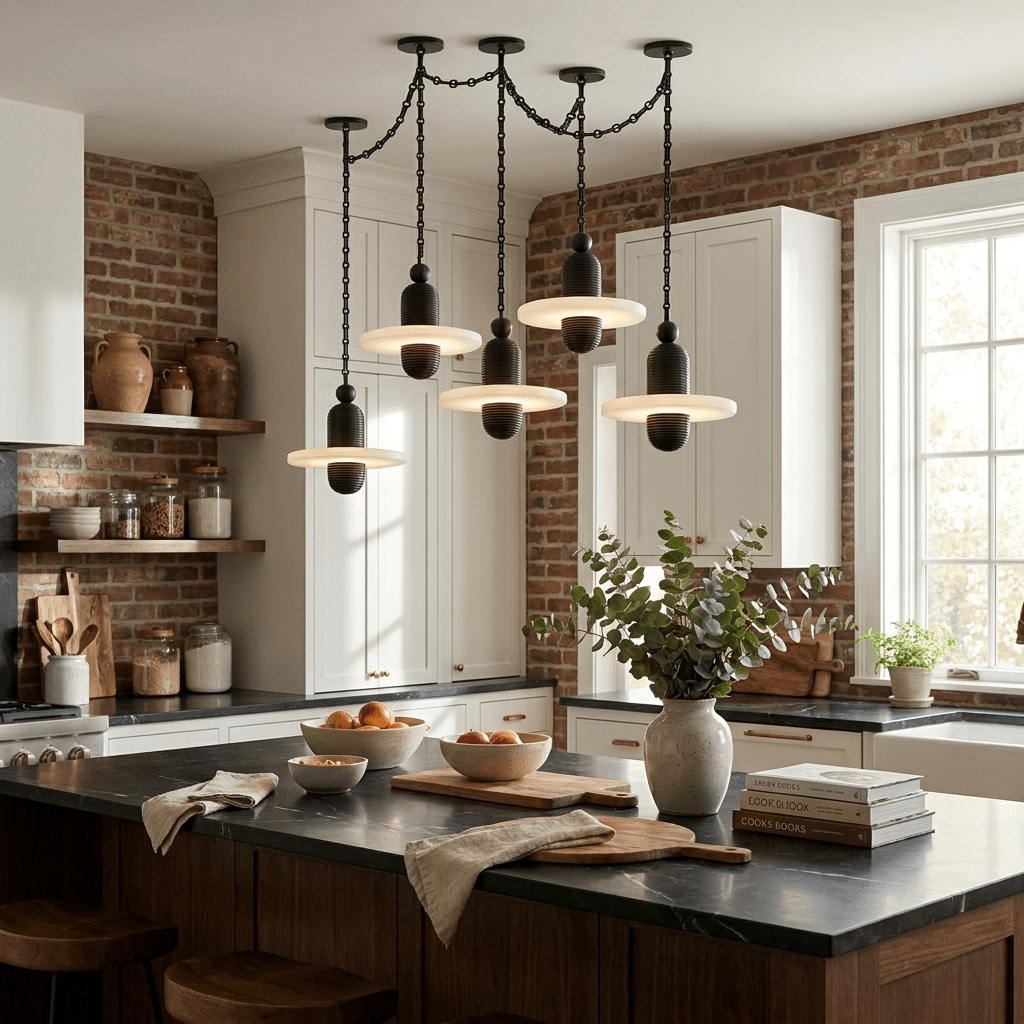 Hadrian Orbital Drift Chain Chandelier
