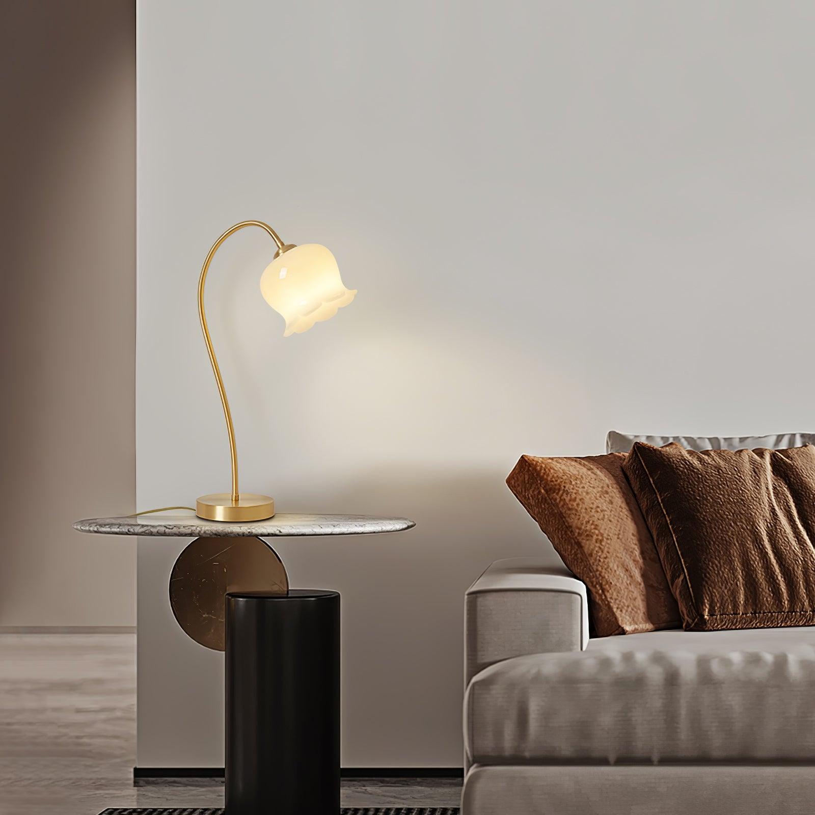 Calvor Brass Vintage Table Lamp