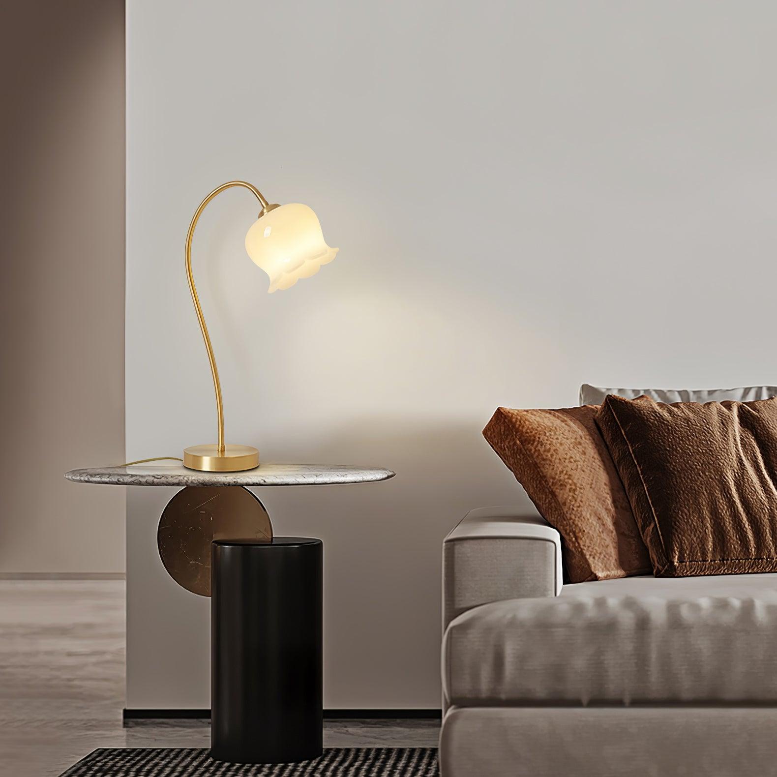 Calvor Brass Vintage Table Lamp