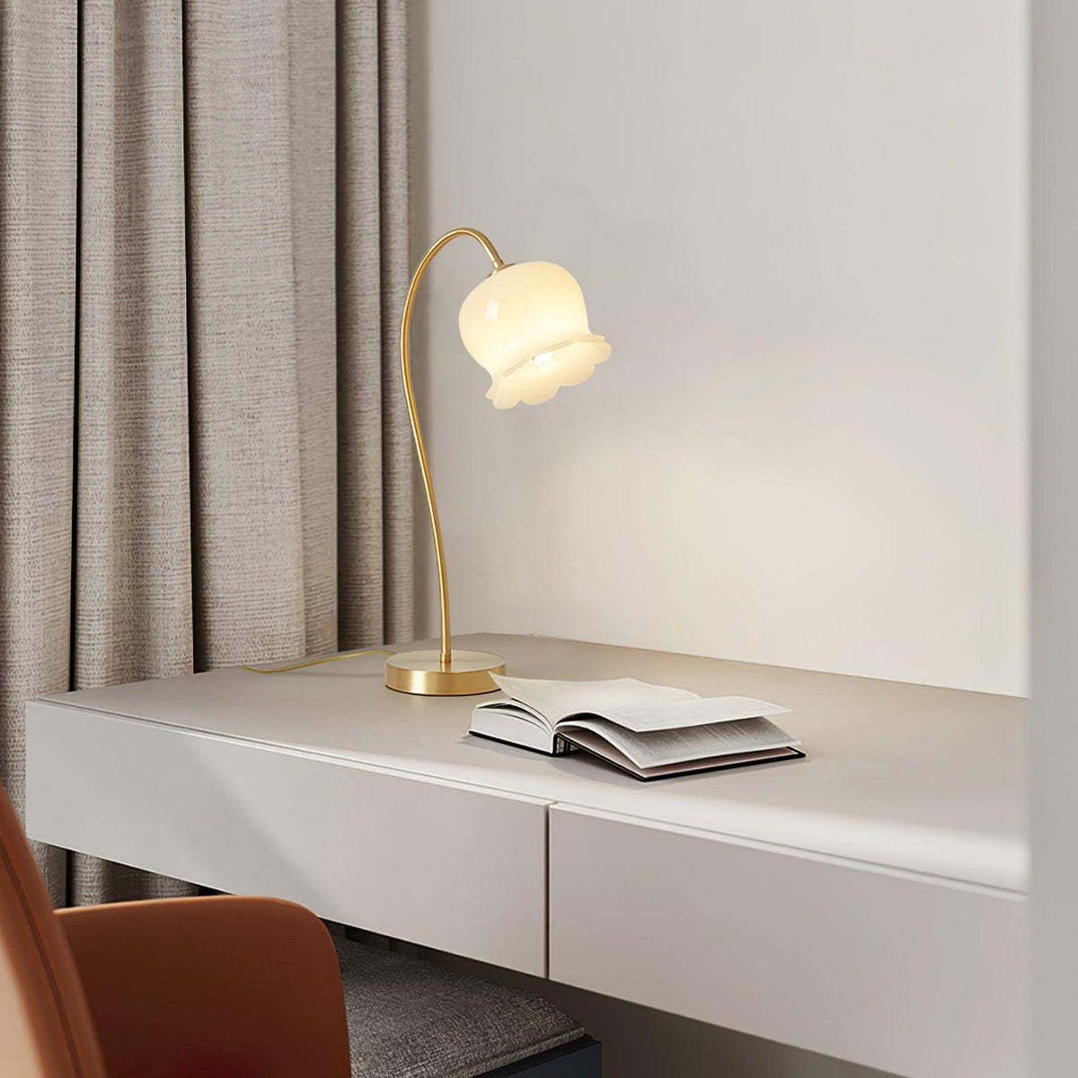 Calvor Brass Vintage Table Lamp