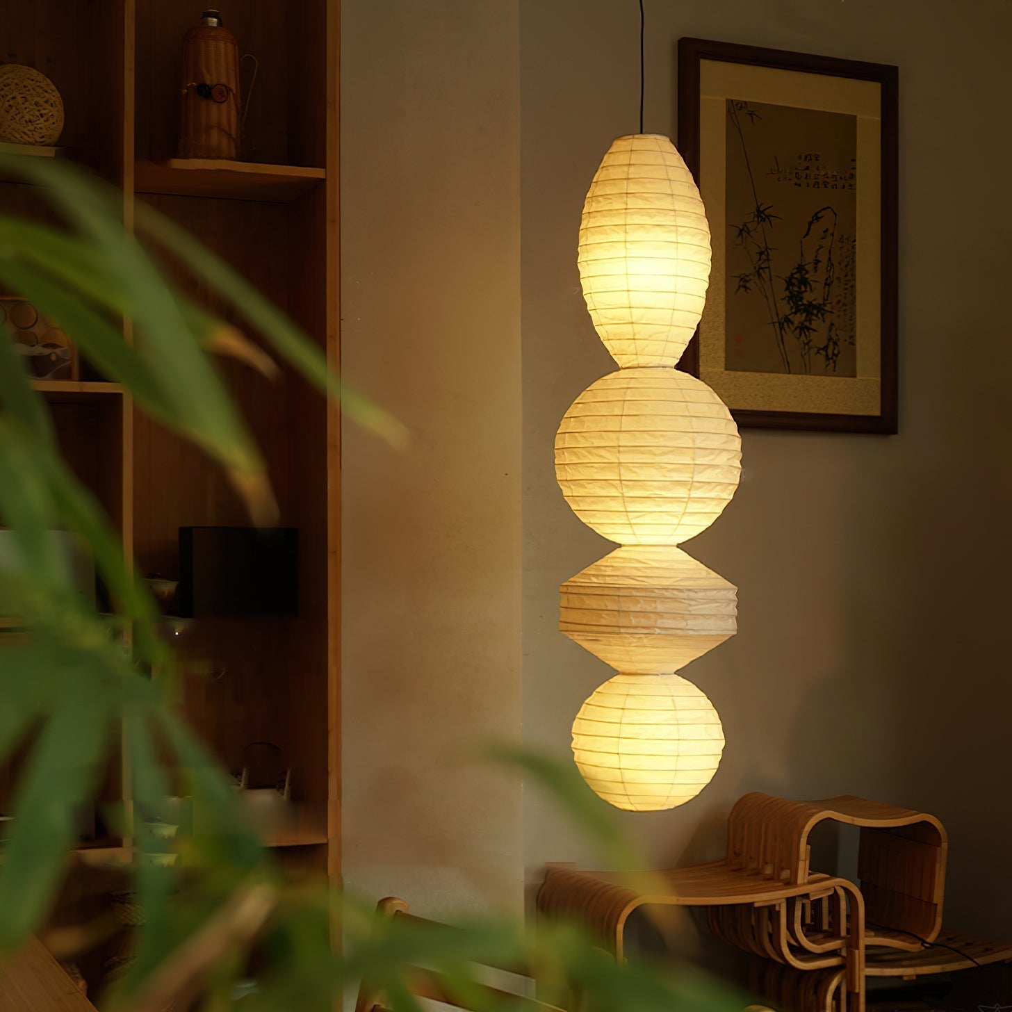 Dov Minimalist Paper Pendant Lamp