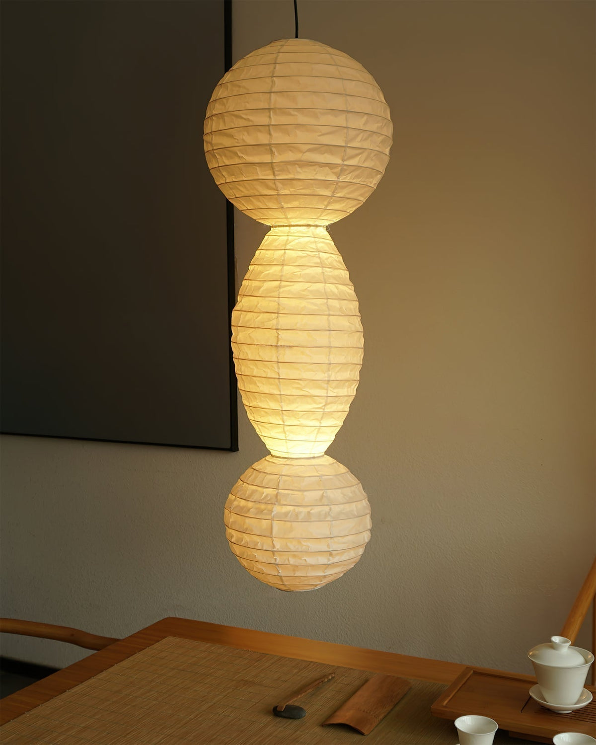 Dov Minimalist Paper Pendant Lamp
