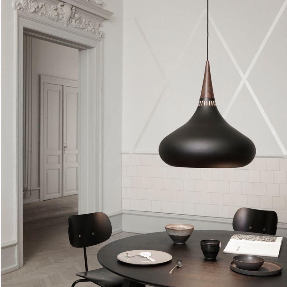 Aelorn Aluminum & Wood Industrial Pendant Light