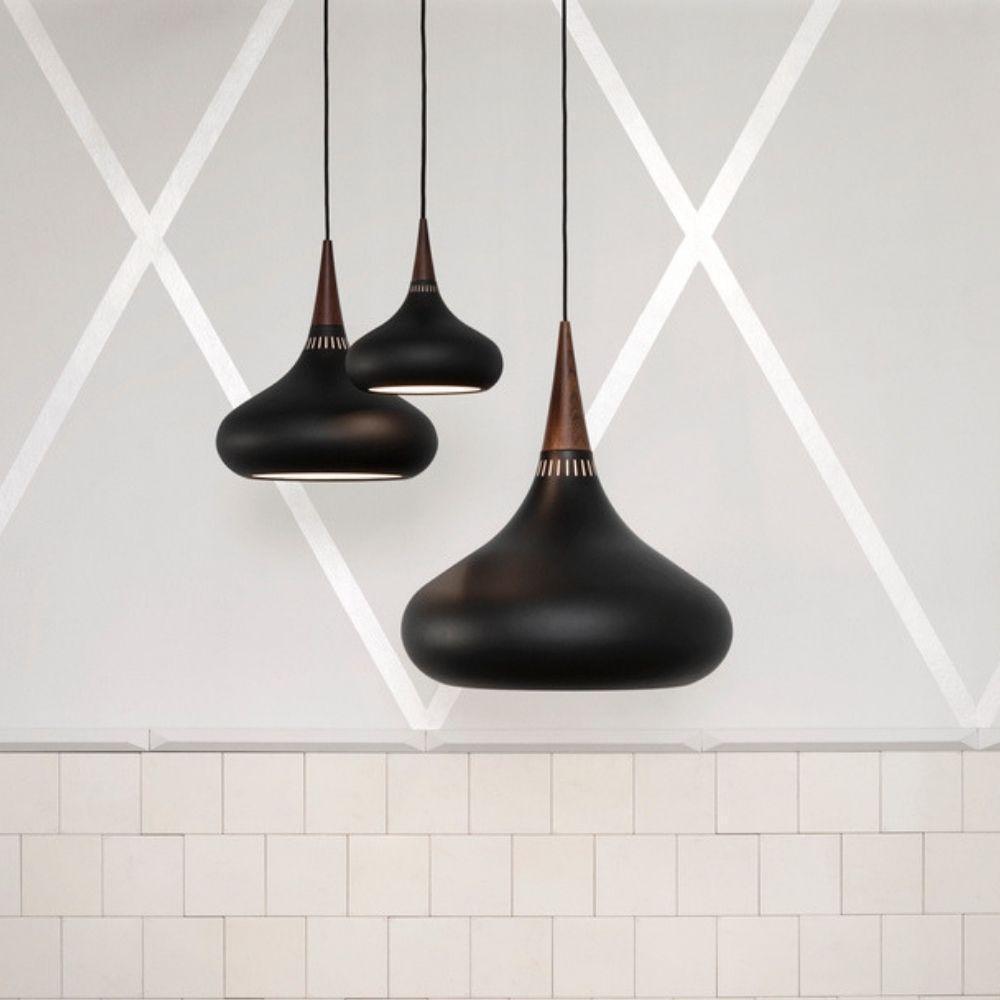Aelorn Aluminum & Wood Industrial Pendant Light