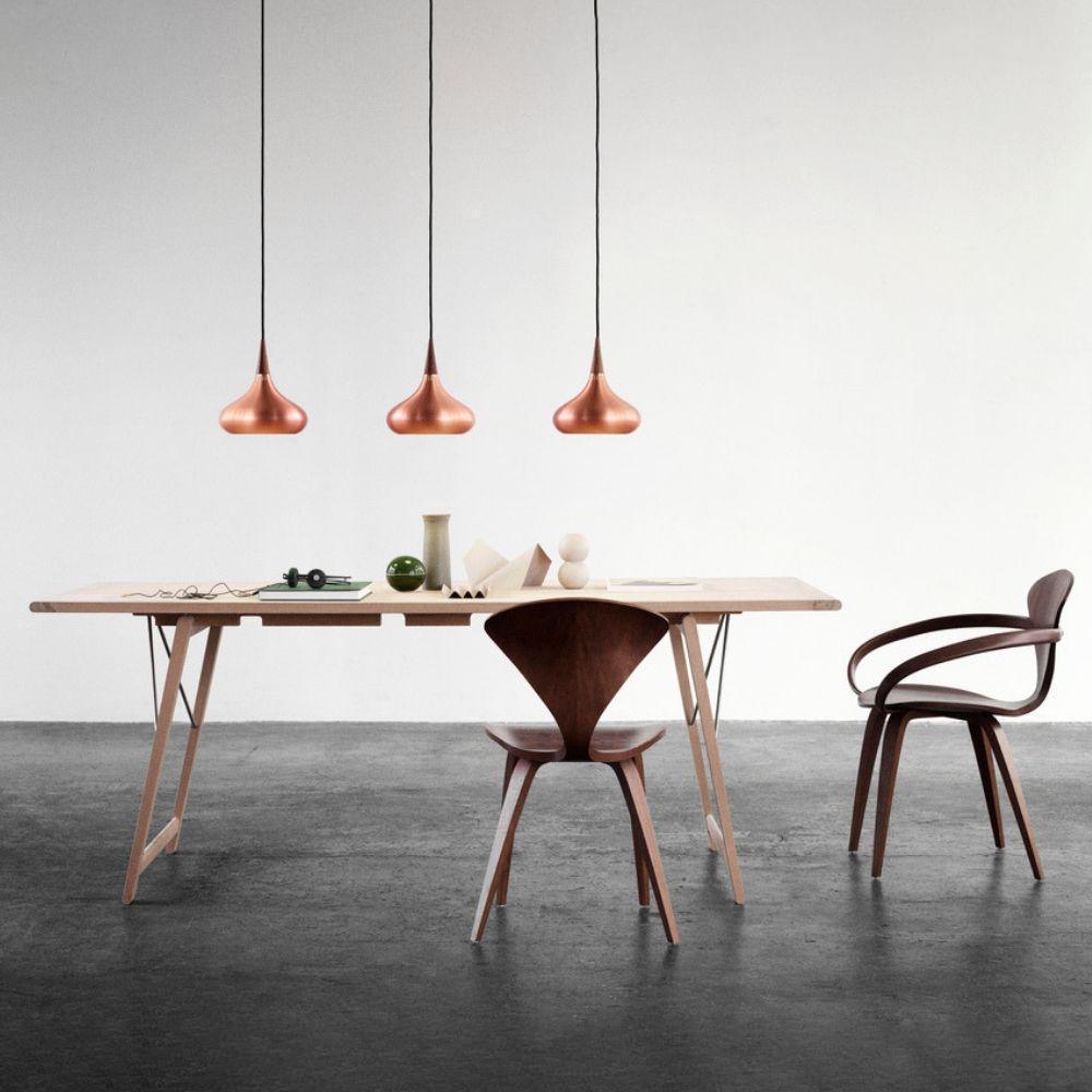 Aelorn Aluminum & Wood Industrial Pendant Light