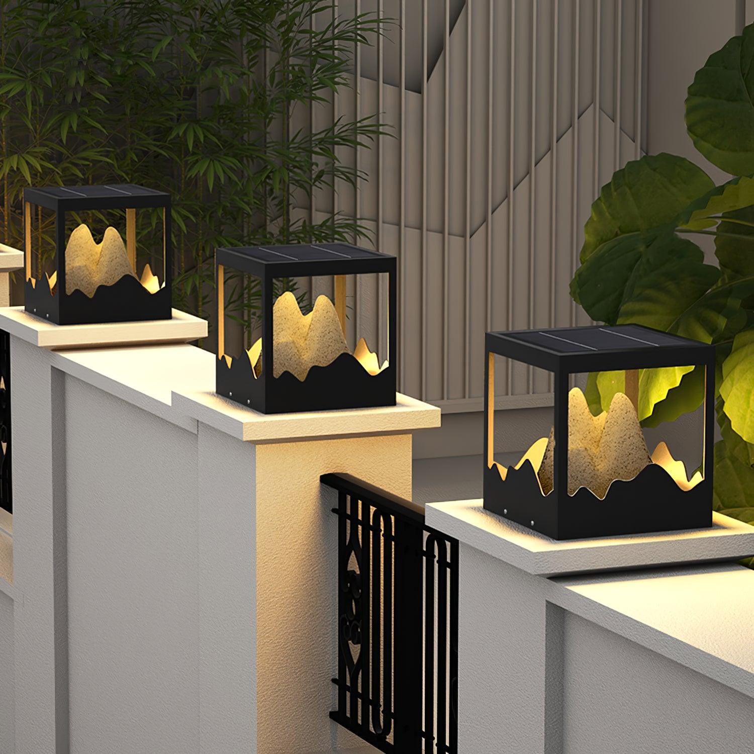 Summit Rustic Resin Outdoor Light