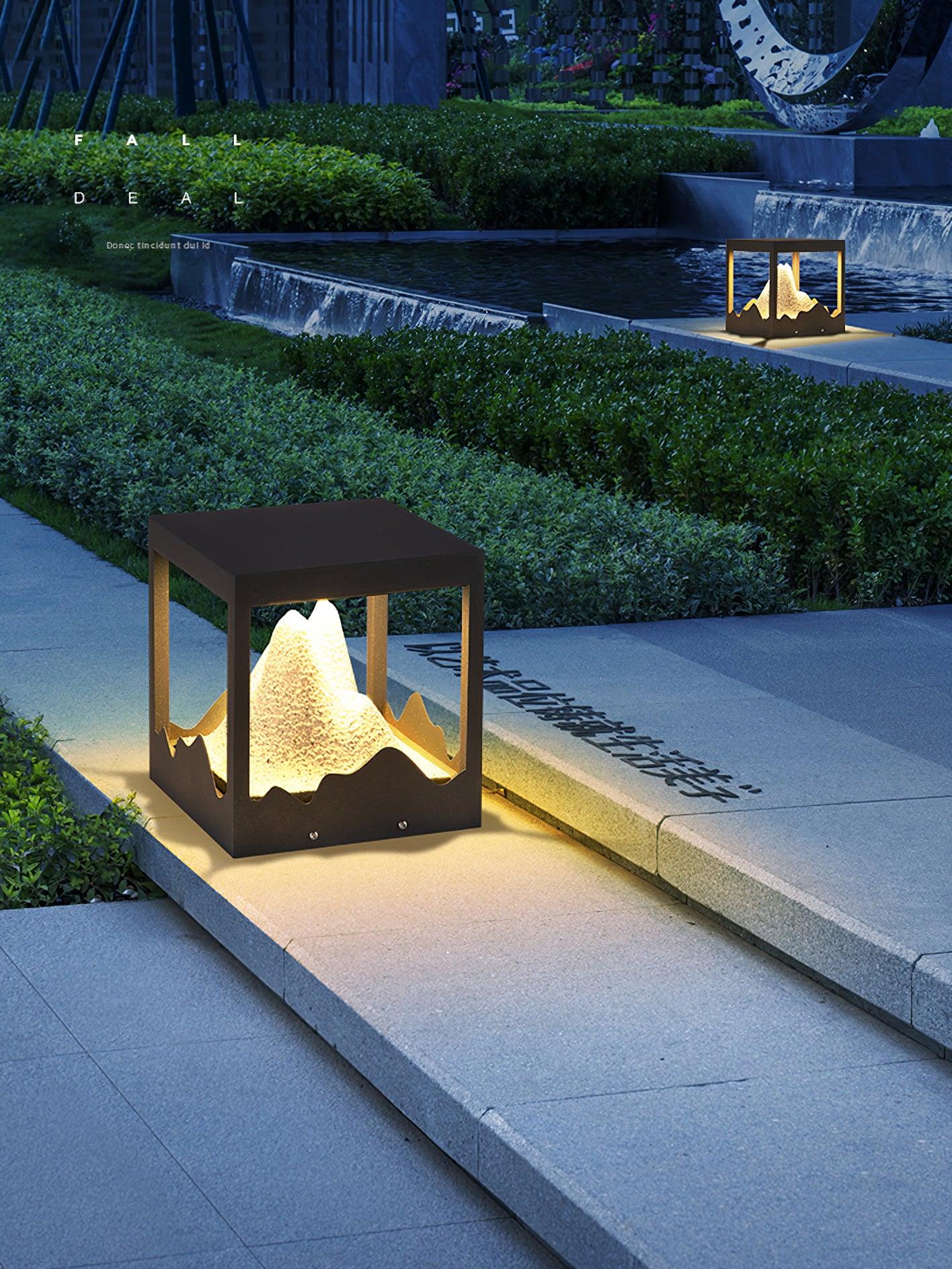 Summit Rustic Resin Outdoor Light