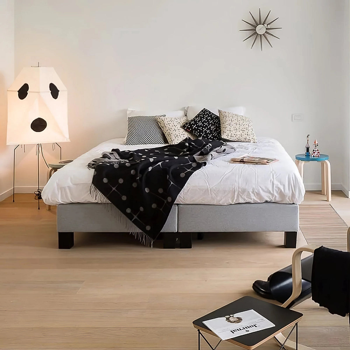 Sath Artistic Fabric Floor Lamp
