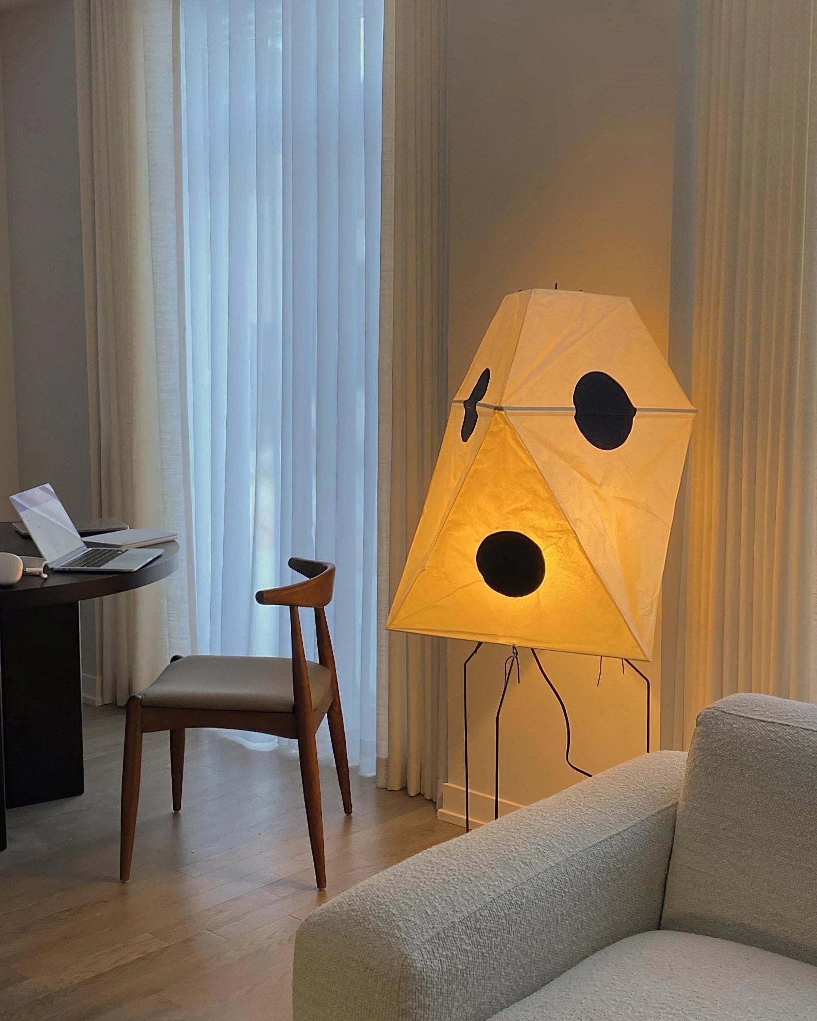Sath Artistic Fabric Floor Lamp
