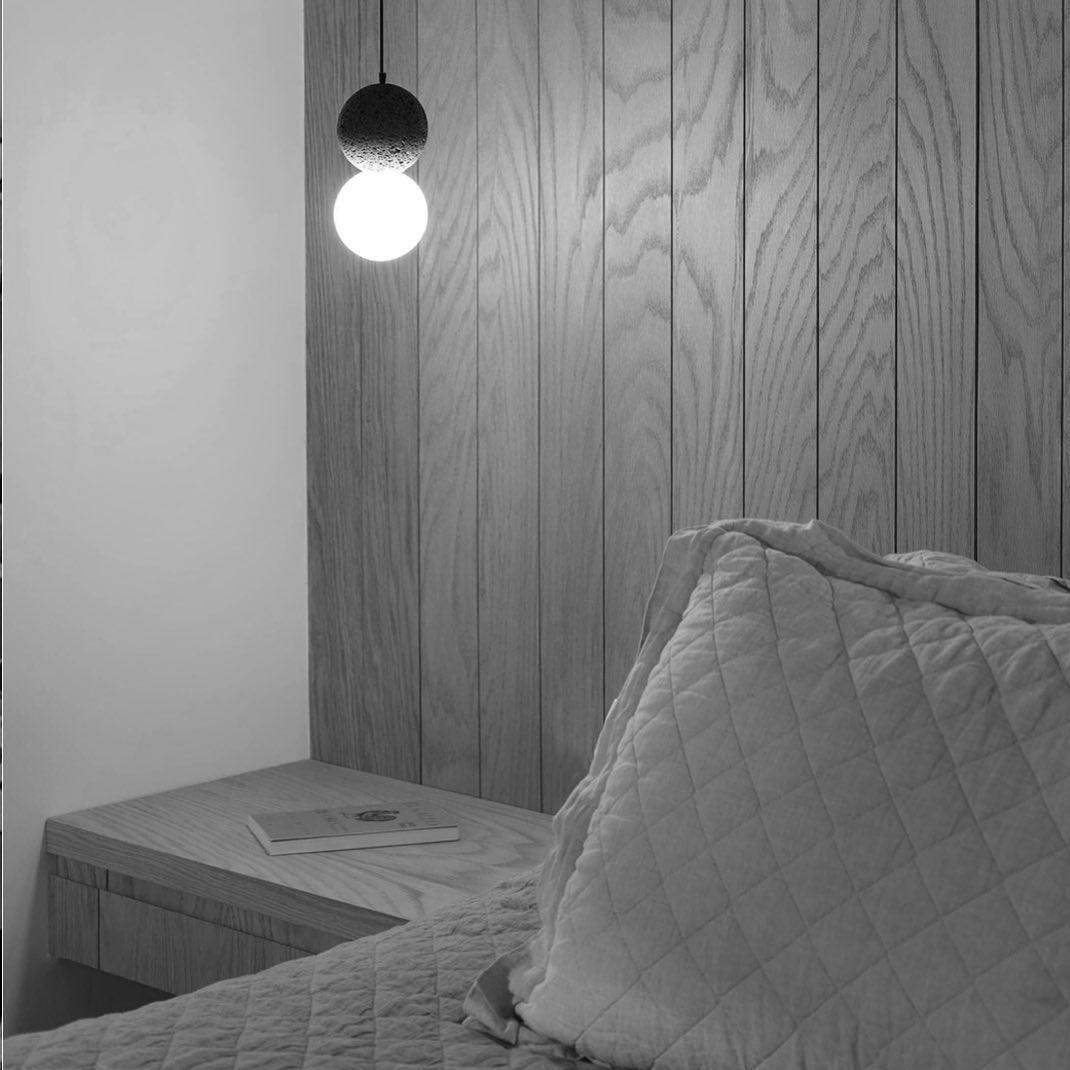 Lumorette Modern Cement Pendant Light