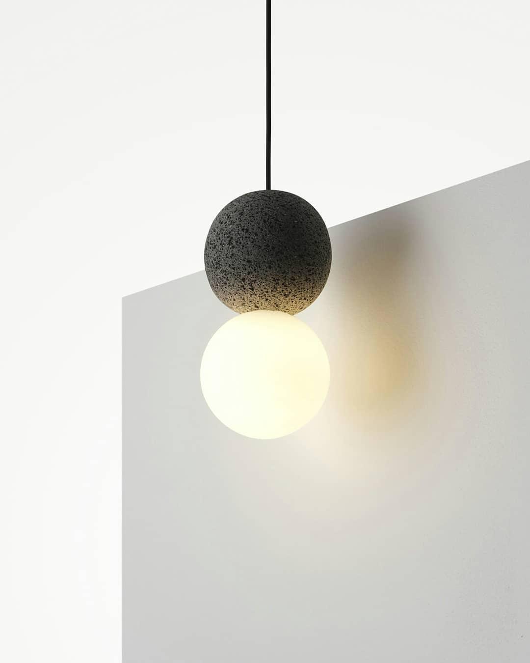 Lumorette Modern Cement Pendant Light