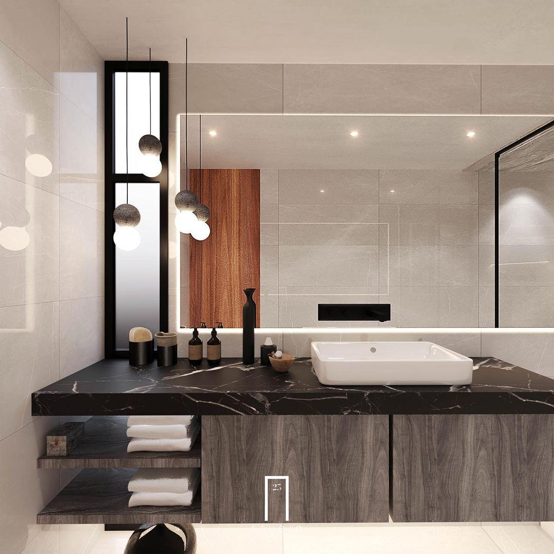 Lumorette Modern Cement Pendant Light