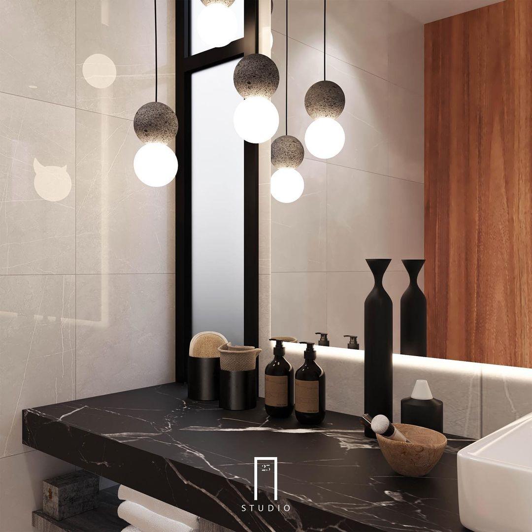 Lumorette Modern Cement Pendant Light