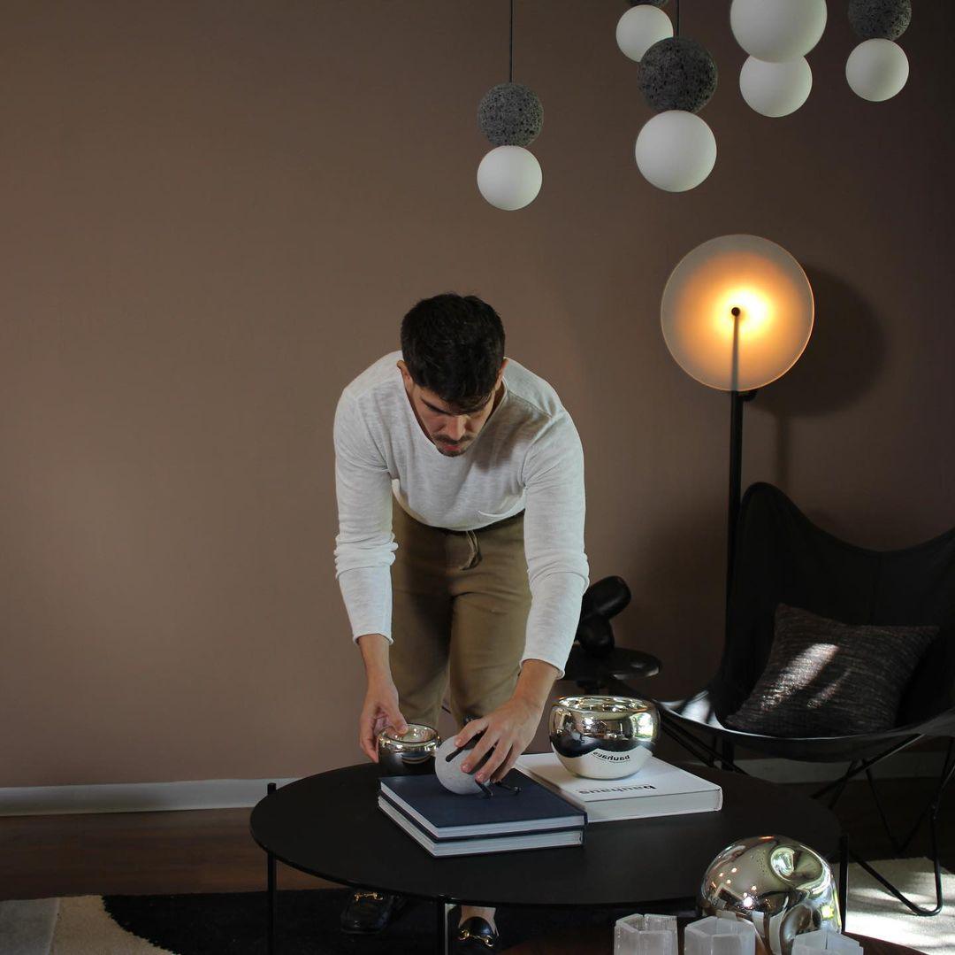 Lumorette Modern Cement Pendant Light