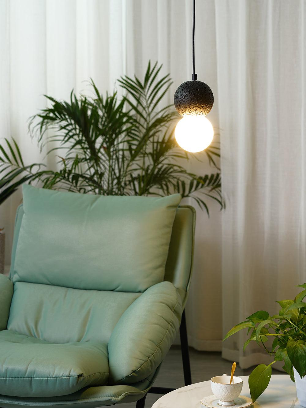 Lumorette Modern Cement Pendant Light