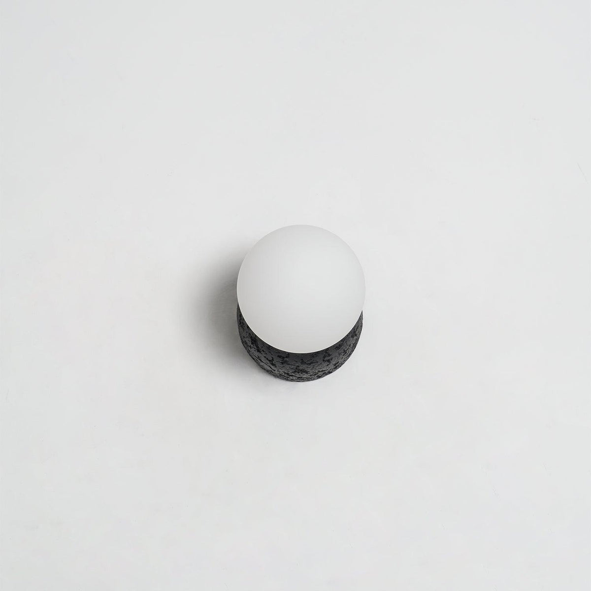 Eirinise Wall Lamp Concrete Opal Glass