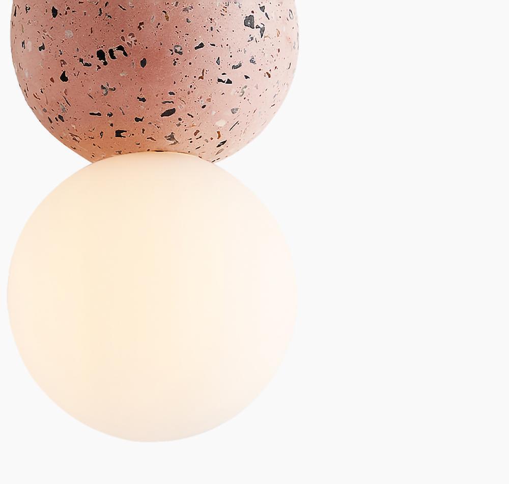 Lumorette Modern Cement Pendant Light
