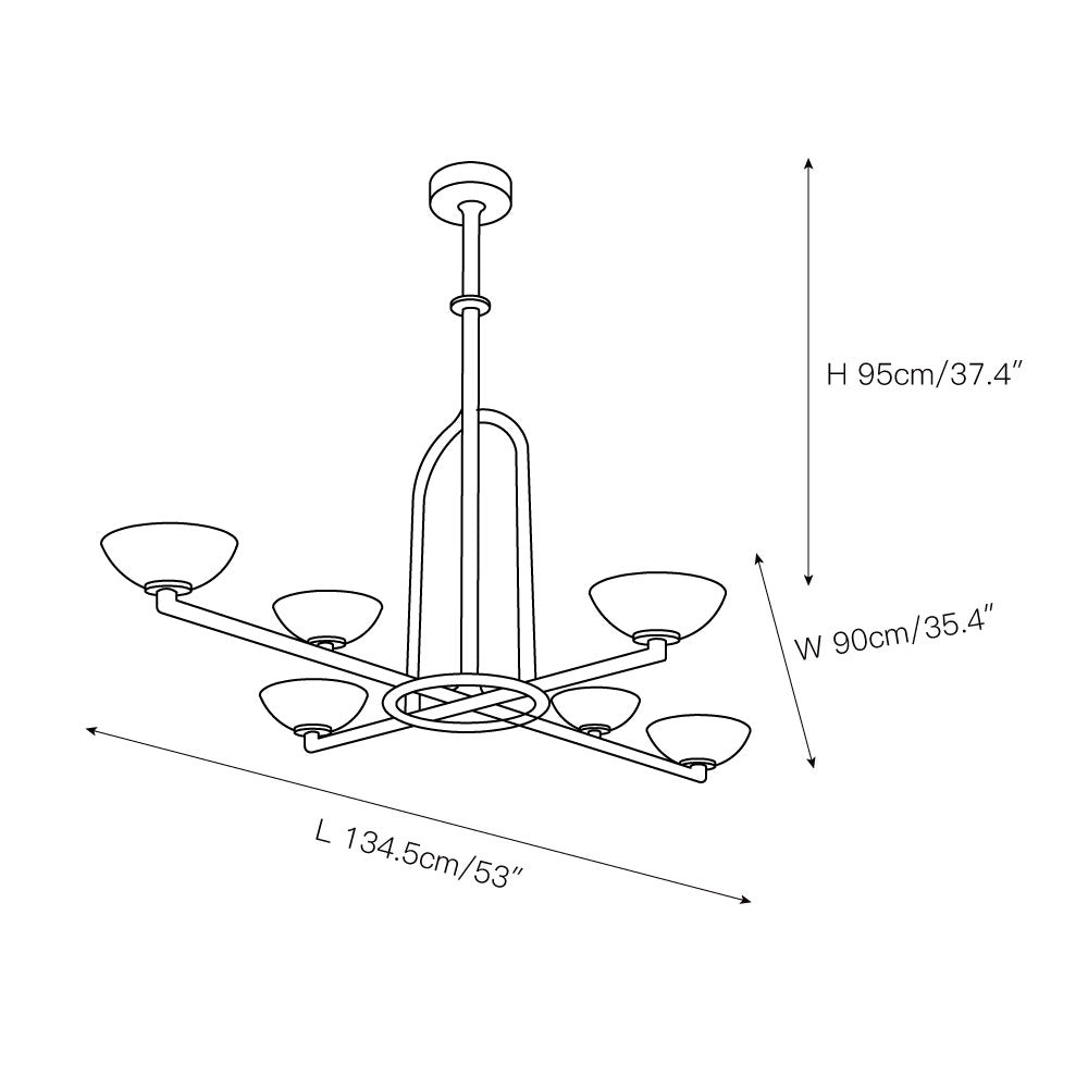 Sorielle Chandelier