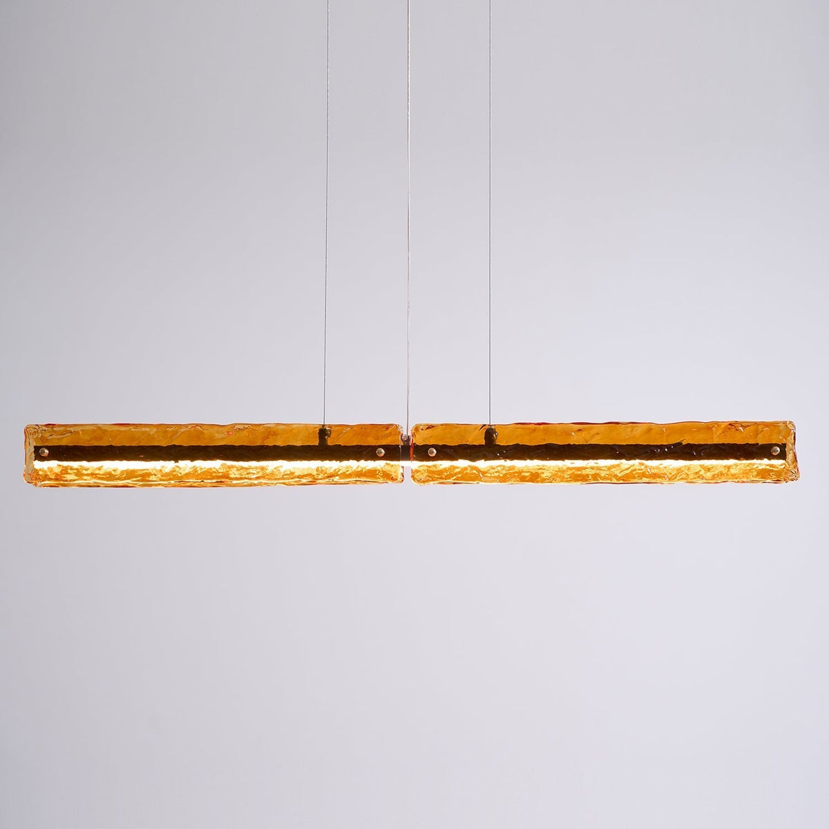 Avnorira Modern Minimalist Linear Island Glass Pendant Lamp