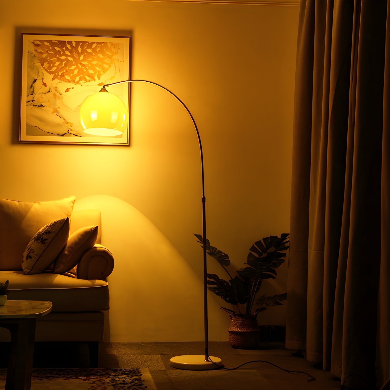Lustra Floor Lamp Orla Arch - Neutral Decor