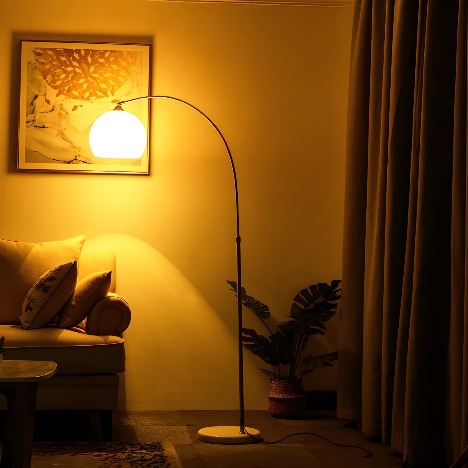 Lustra Floor Lamp Orla Arch - Neutral Decor