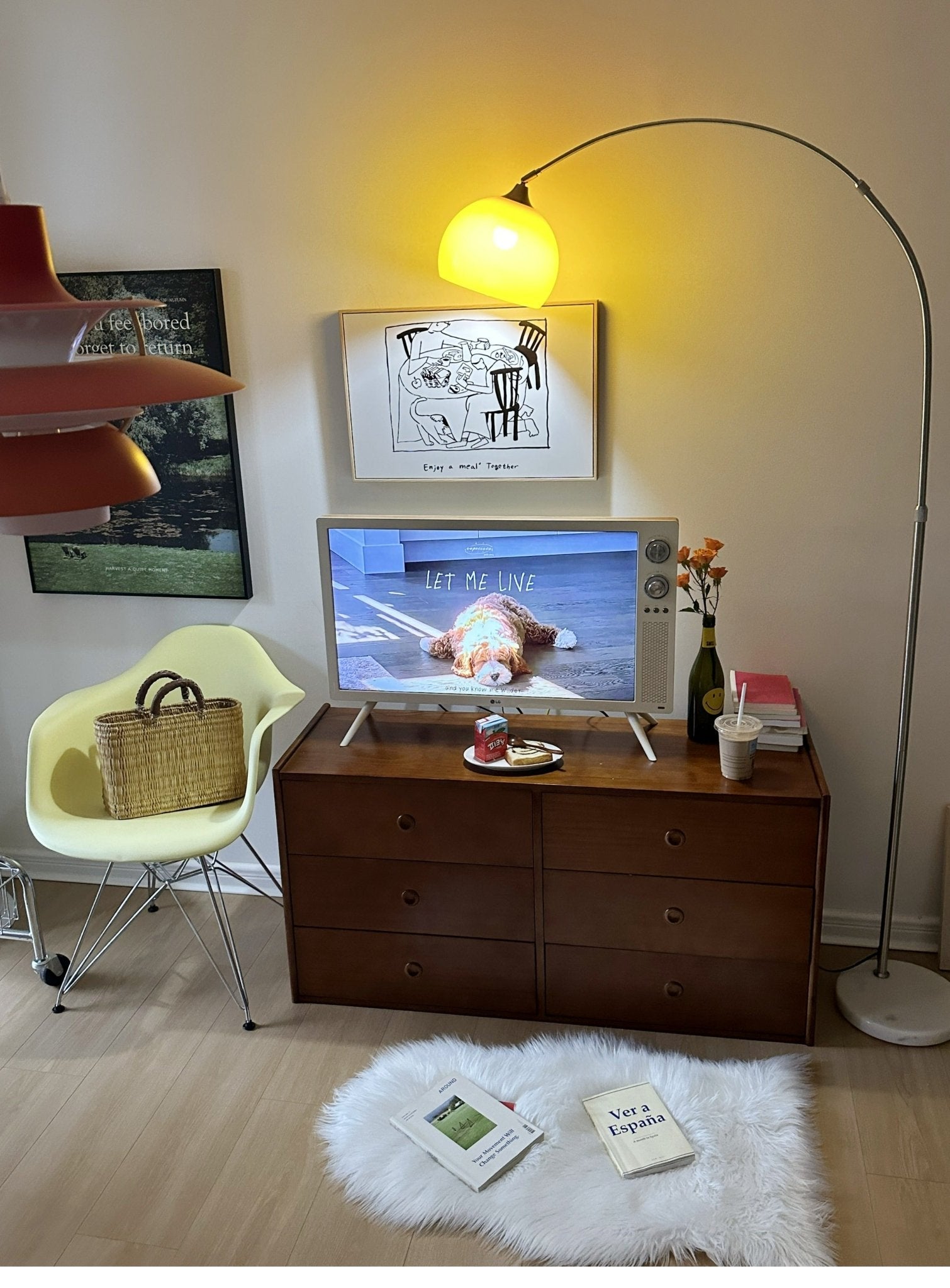 Lustra Floor Lamp Orla Arch - Neutral Decor