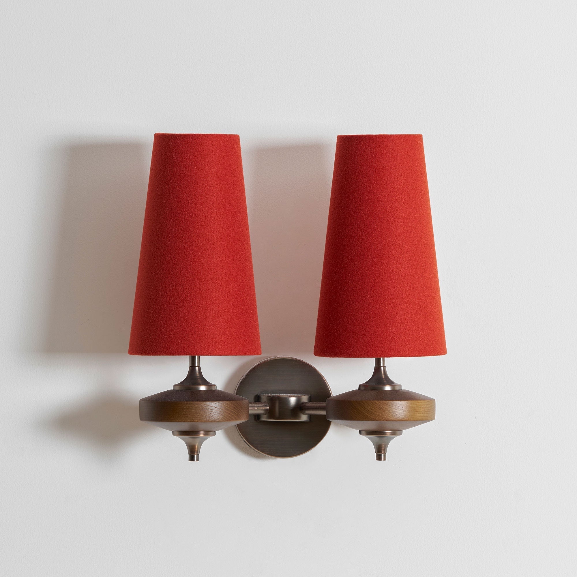 Ravenvale Twin Shade Indoor Wall Light
