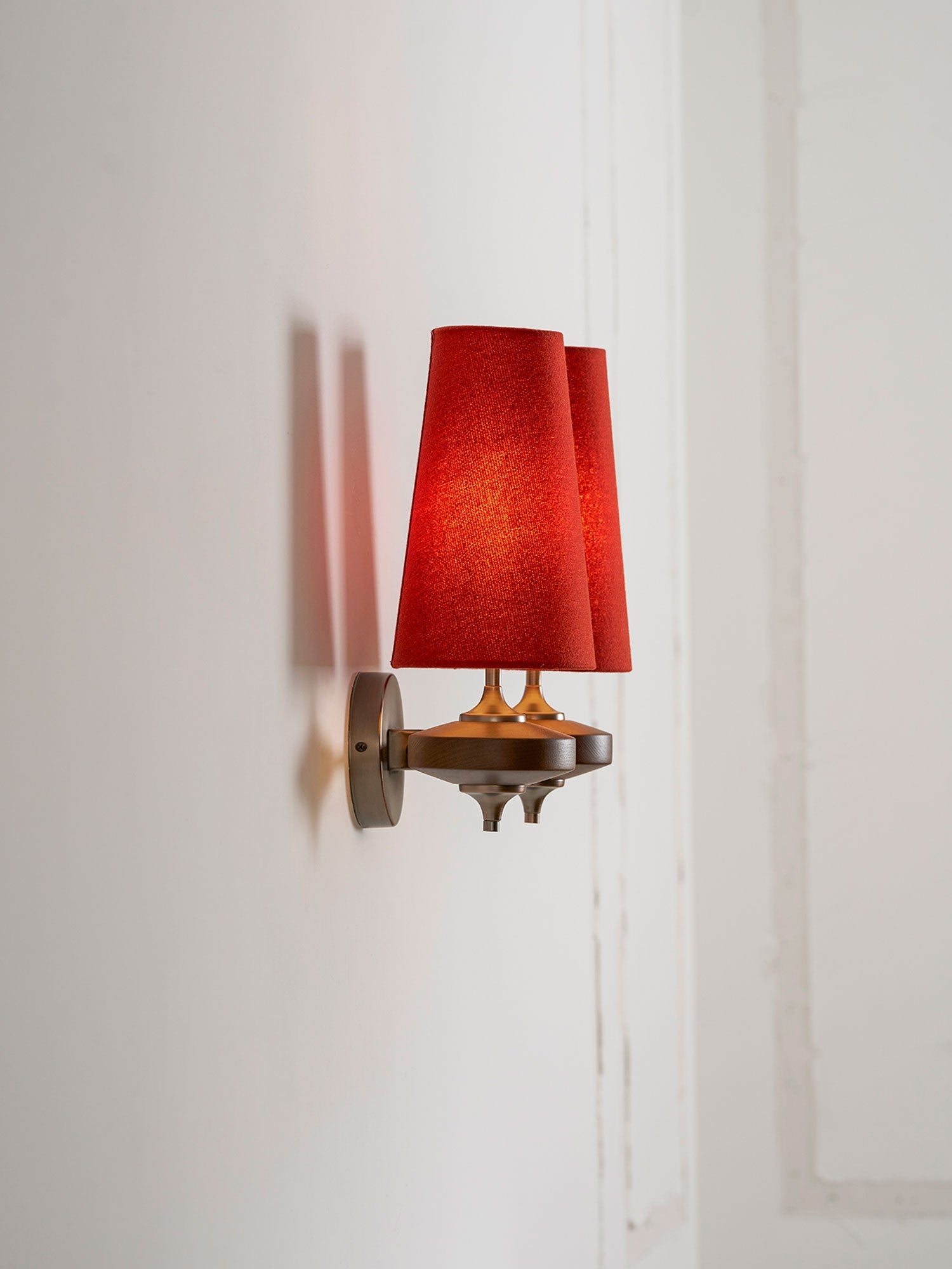 Ravenvale Twin Shade Indoor Wall Light