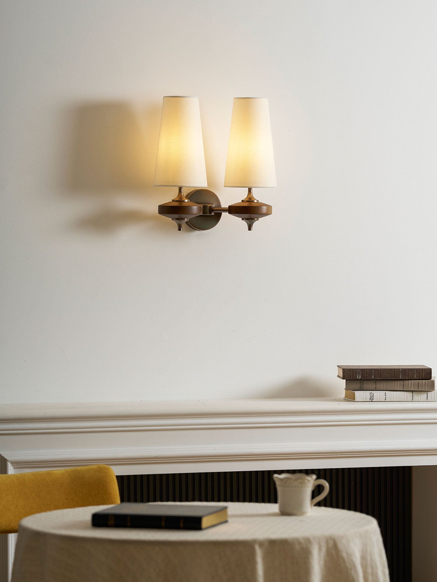 Ravenvale Twin Shade Indoor Wall Light