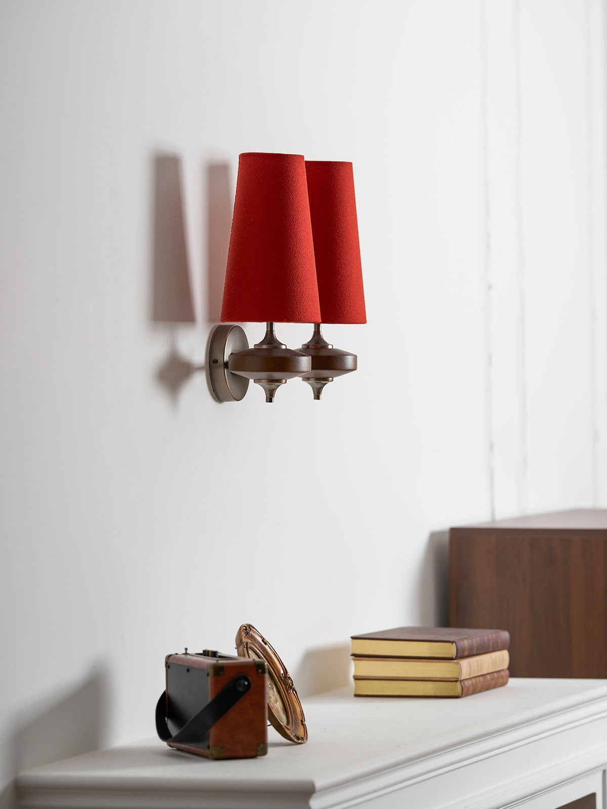 Ravenvale Twin Shade Indoor Wall Light