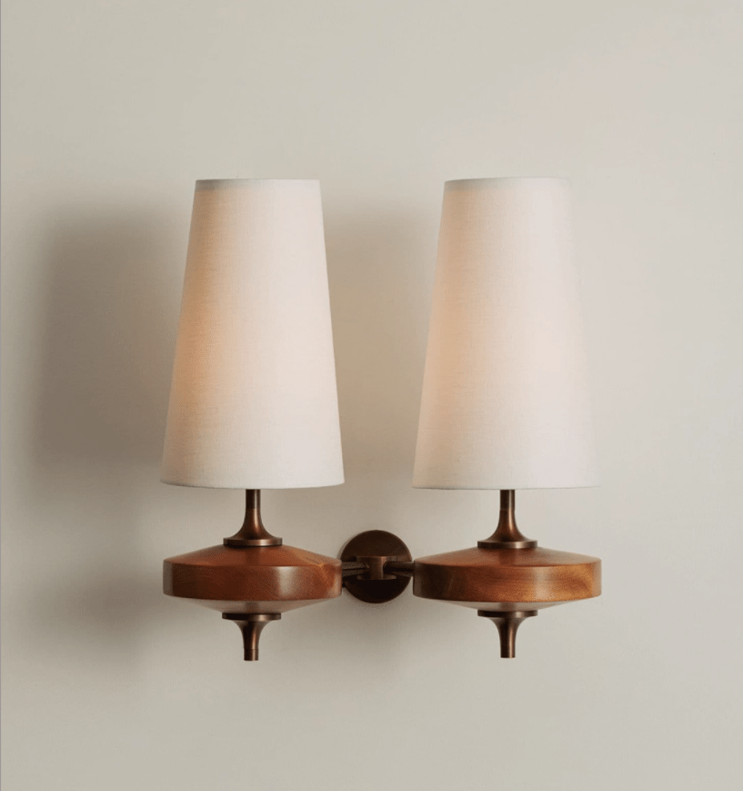 Ravenvale Twin Shade Indoor Wall Light