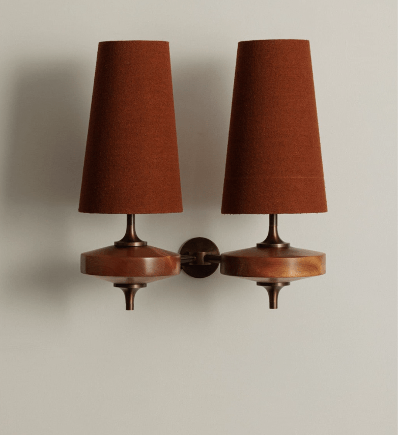Ravenvale Twin Shade Indoor Wall Light