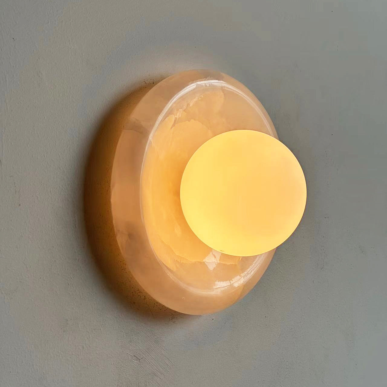 Amaris Marble Indoor Wall Sconce