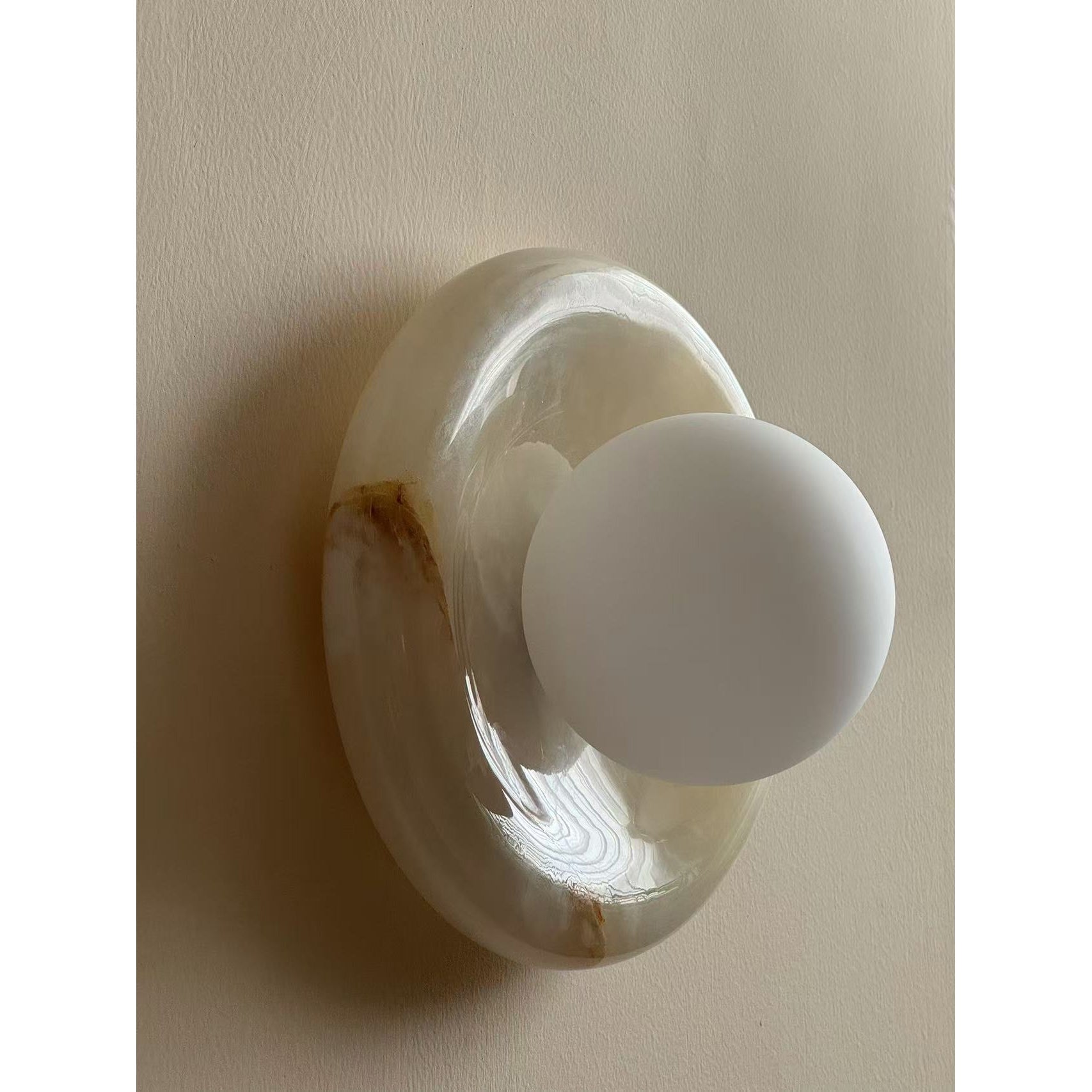 Amaris Marble Indoor Wall Sconce